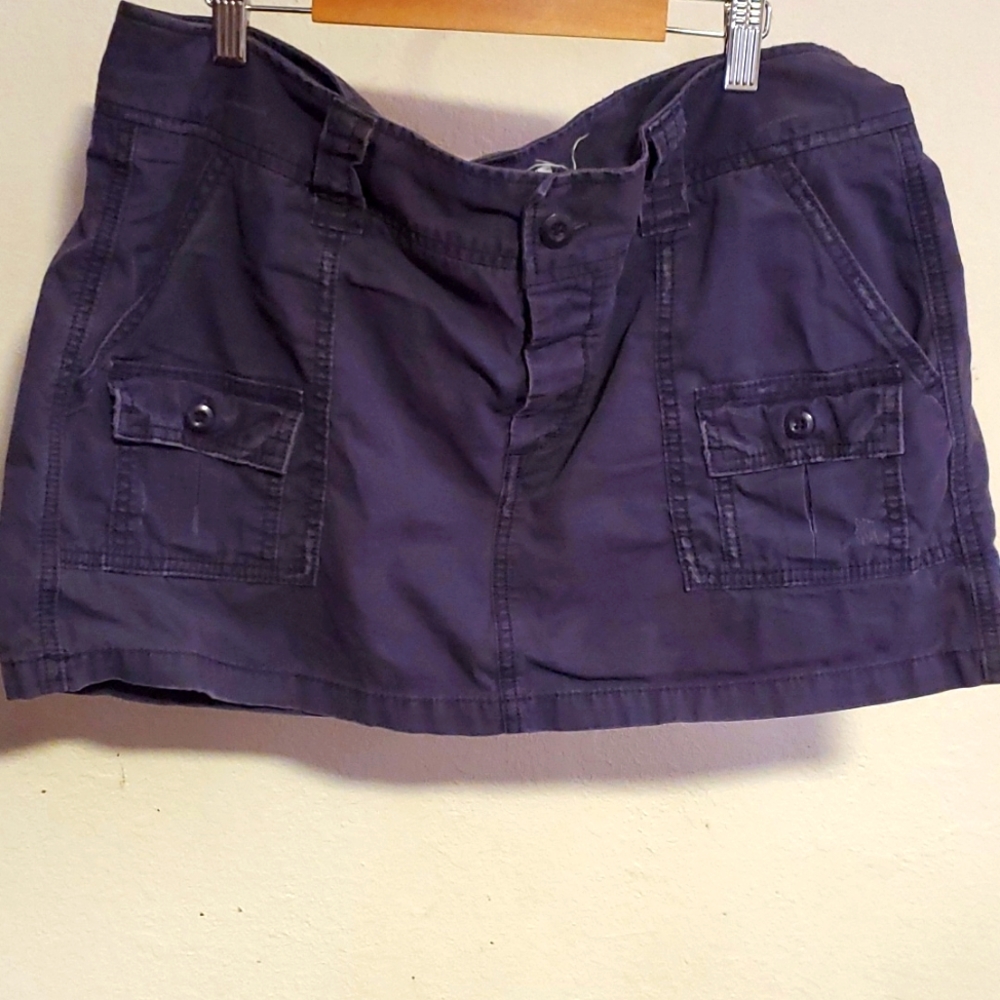 AE blue skirt